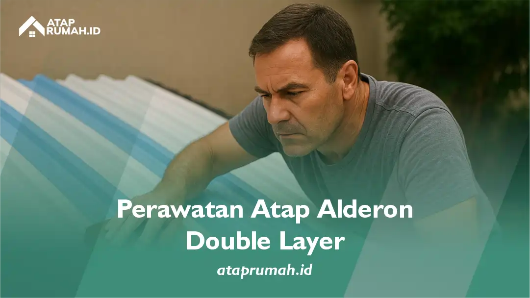 Perawatan Atap Alderon Double Layer