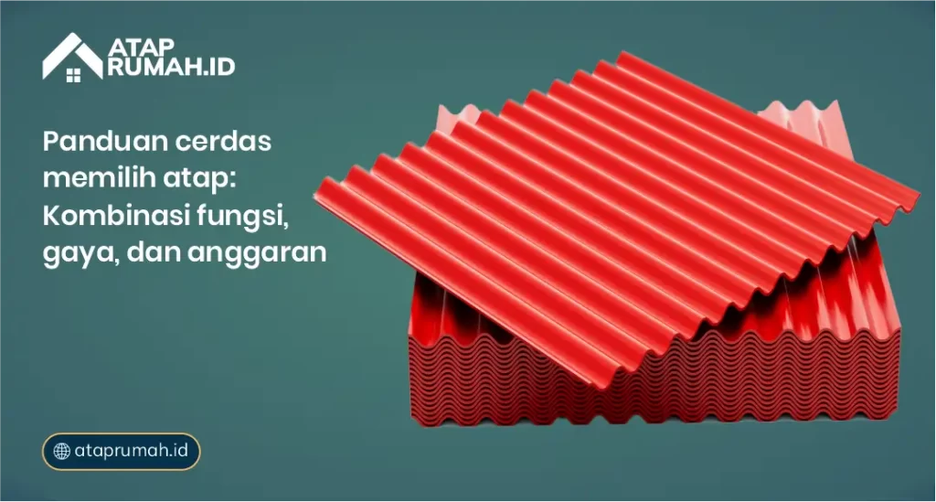 Panduan Cerdas Memilih Bahan Atap Rumah: Kombinasi Fungsi, Gaya, dan Anggaran
