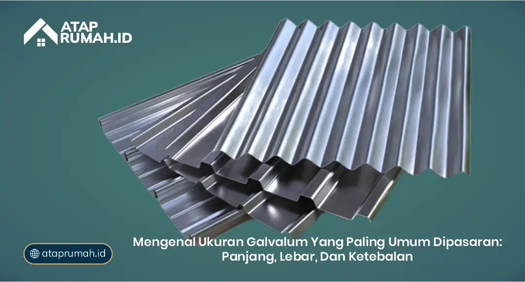 Mengenal Ukuran Galvalum yang Paling Umum di Pasaran: Panjang, Lebar, dan Ketebalan