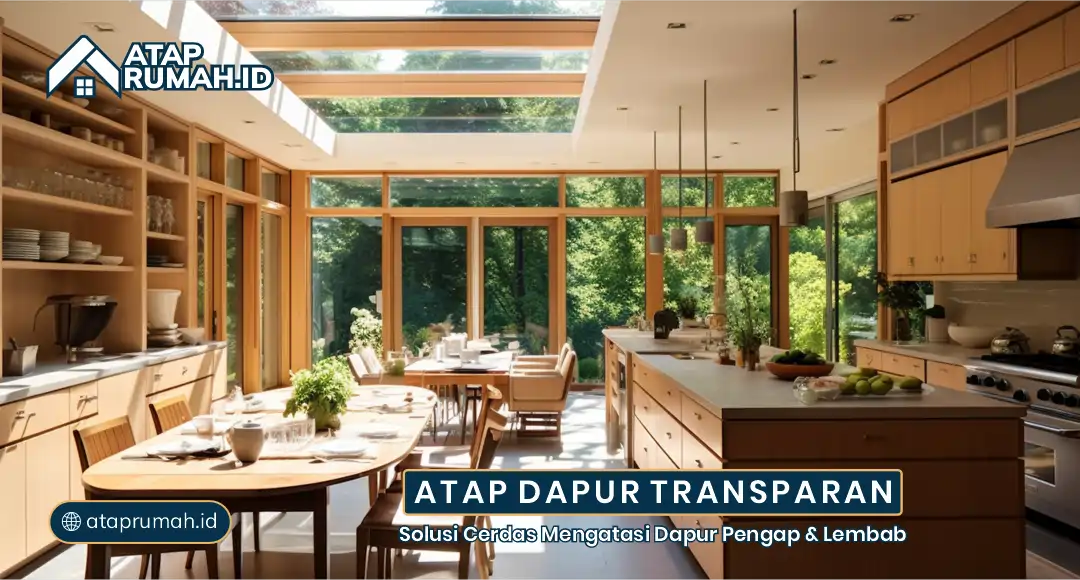 Atap Dapur Transparan: Solusi Cerdas Mengatasi Dapur Pengap & Lembab