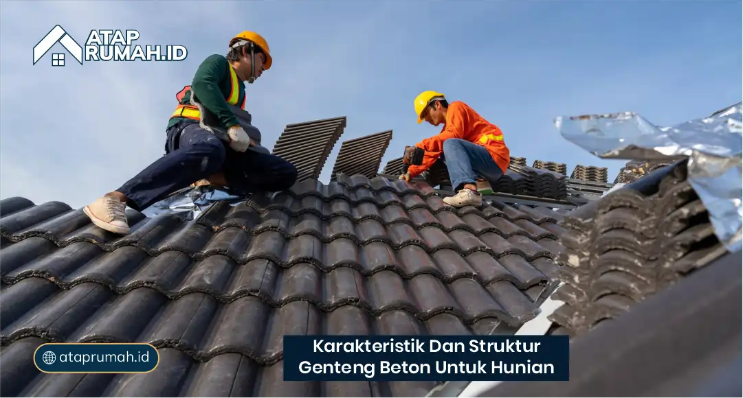 Karakteristik dan Struktur Genteng Beton untuk Hunian