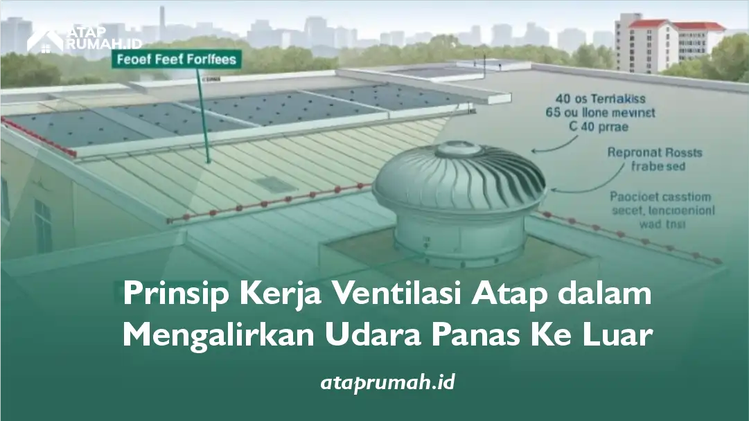 Cara Kerja Ventilasi Atap untuk Sirkulasi Udara Alami