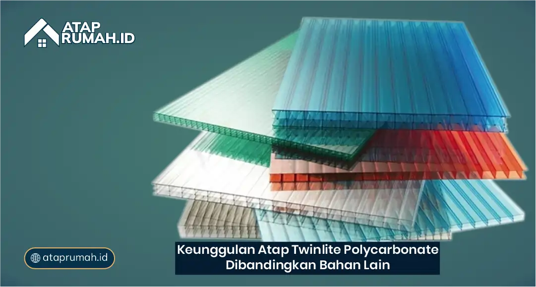 Keunggulan Atap Twinlite Polycarbonate Dibandingkan Bahan Lain