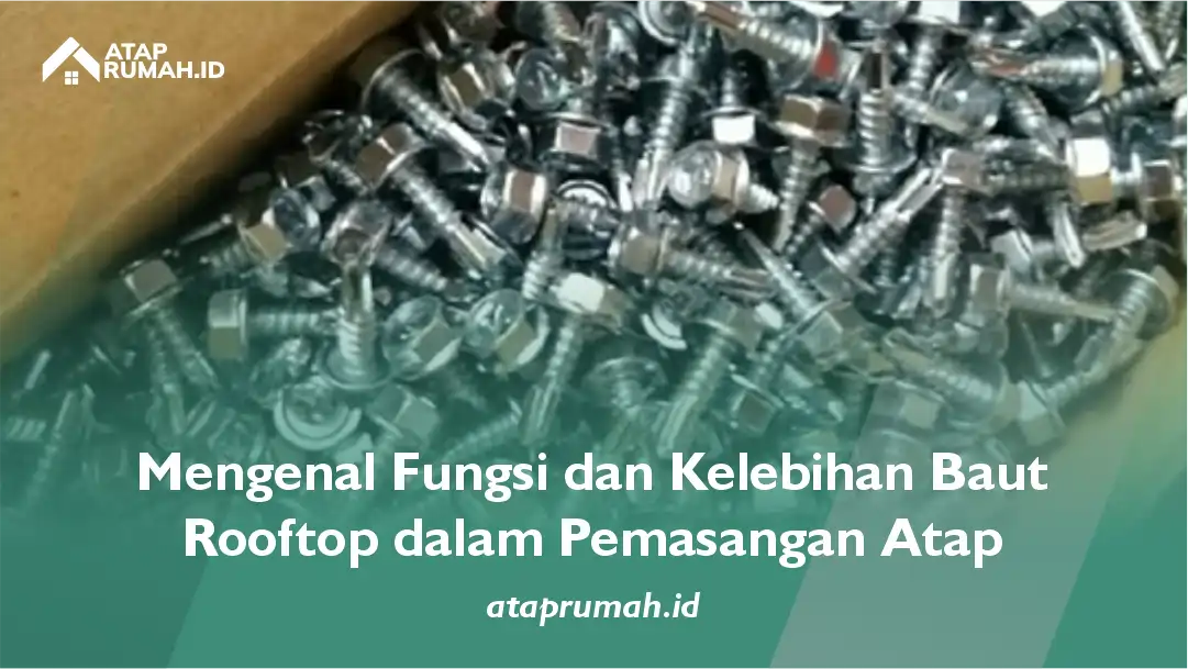 Mengenal Fungsi dan Kelebihan Baut Rooftop dalam Pemasangan Atap