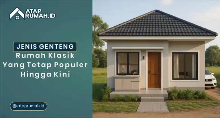 Jenis Genteng Rumah Klasik yang Tetap Populer hingga Kini