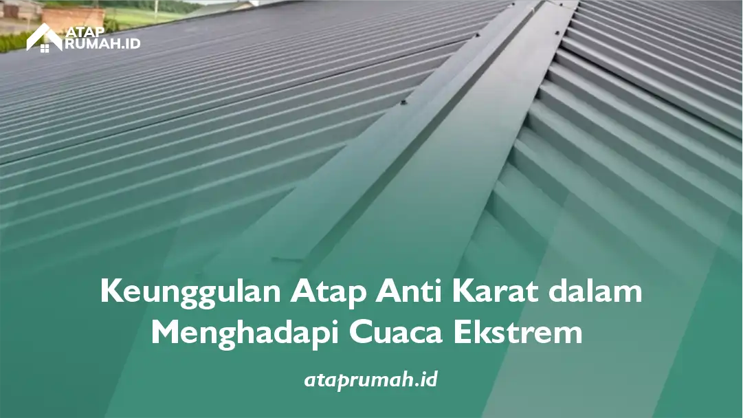 Keunggulan Atap Anti Karat dalam Menghadapi Cuaca Ekstrem