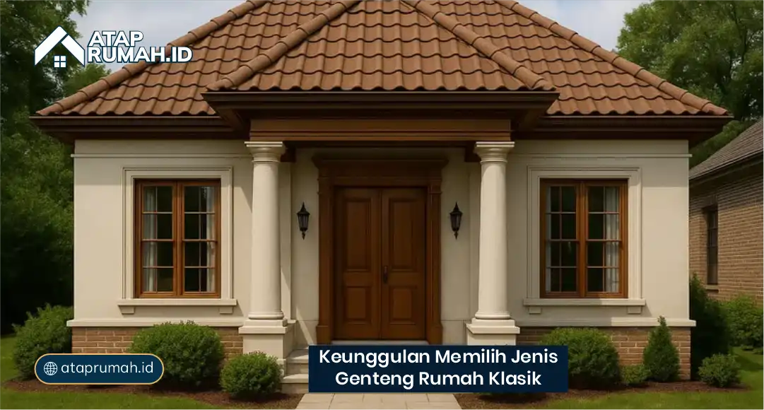 Keunggulan Memilih Jenis Genteng Rumah Klasik
