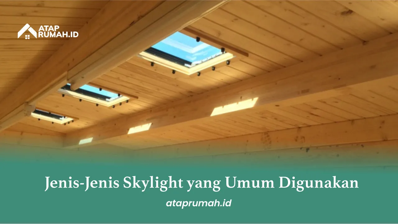 Jenis-Jenis Skylight yang Umum Digunakan
