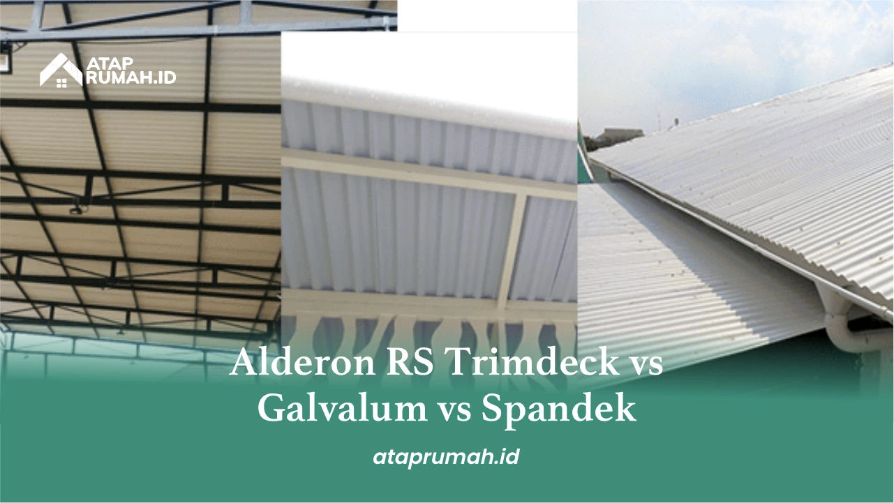 Alderon RS Trimdeck vs Galvalum vs Spandek
