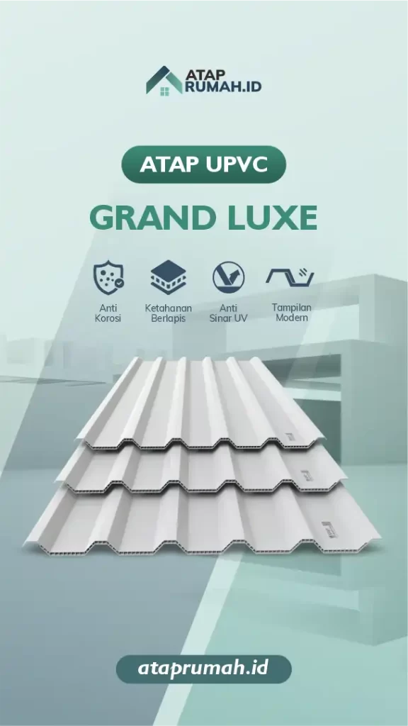 Atap UPVC Grand Luxe Cocok Untuk Kandang Ayam