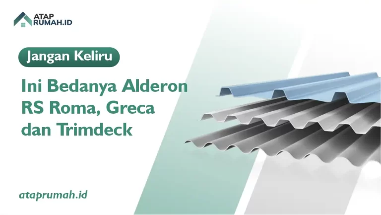 Jangan Keliru, Ini Bedanya Alderon RS Roma, Greca dan Trimdeck