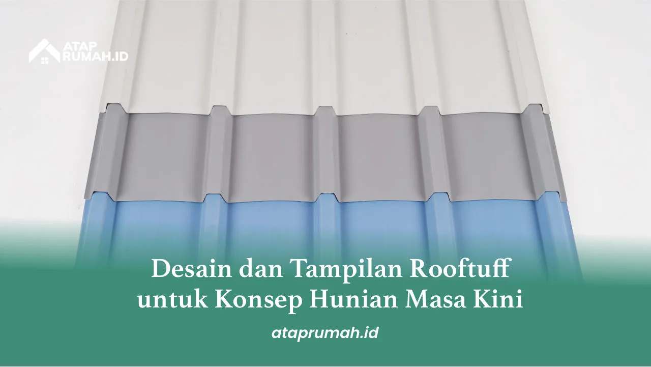 Desain dan Tampilan Rooftuff untuk Konsep Hunian Masa Kini