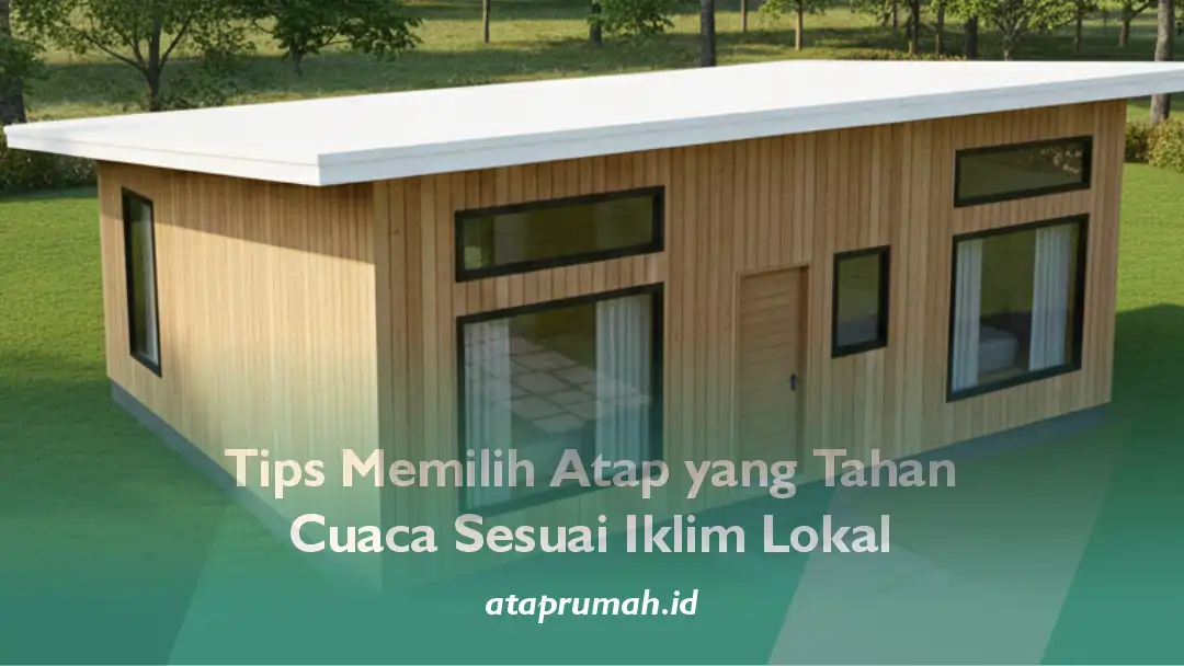 2. Tips Memilih Atap yang Tahan Cuaca Sesuai Iklim Lokal