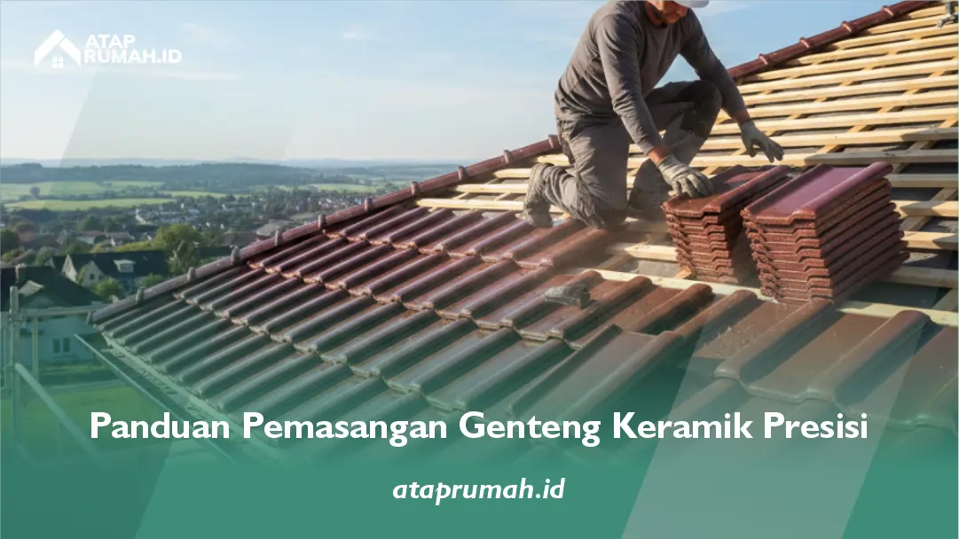 3. Panduan Pemasangan Genteng Keramik Presisi