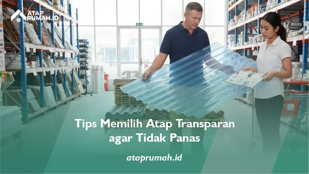 3.Tips Memilih Atap Transparan agar Tidak Panas
