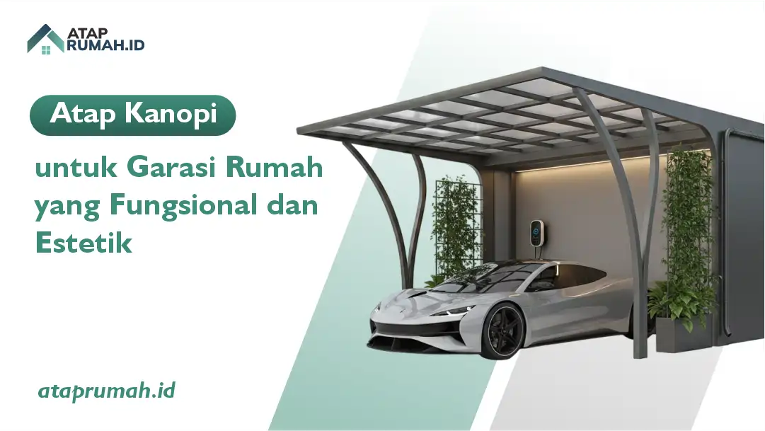 Atap Kanopi untuk Garasi Rumah yang Fungsional dan Estetik
