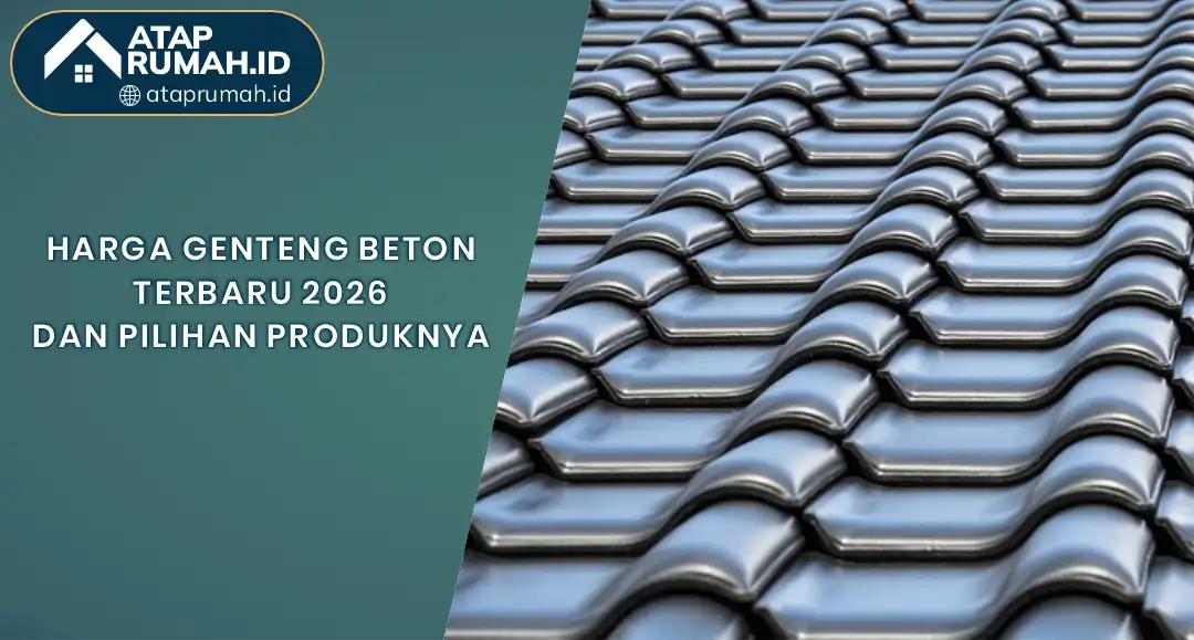 Harga Genteng Beton Terbaru 2026 dan Pilihan Produknya