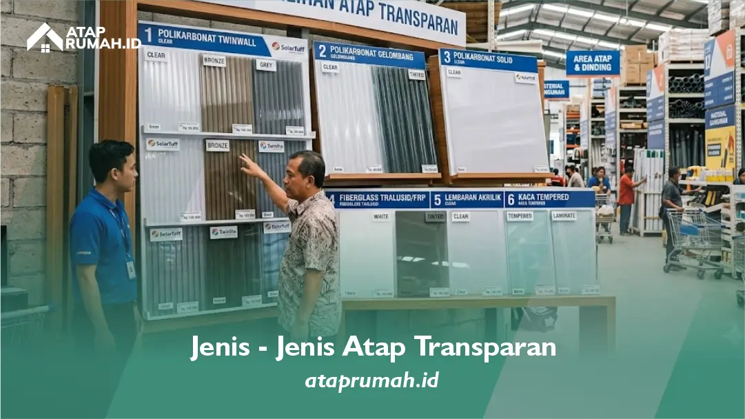 Jenis - Jenis Atap Transparan
