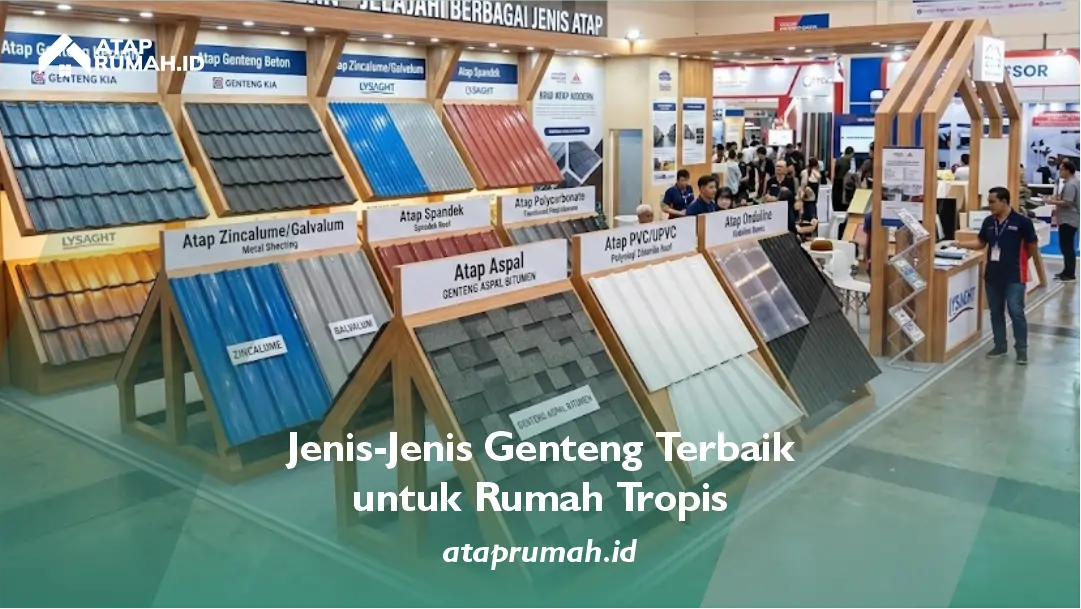 Jenis-Jenis Genteng Terbaik untuk Rumah Tropis
