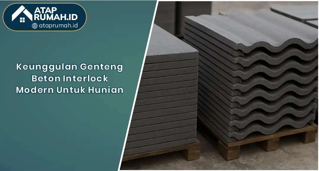 01 Keunggulan Genteng Beton Interlock