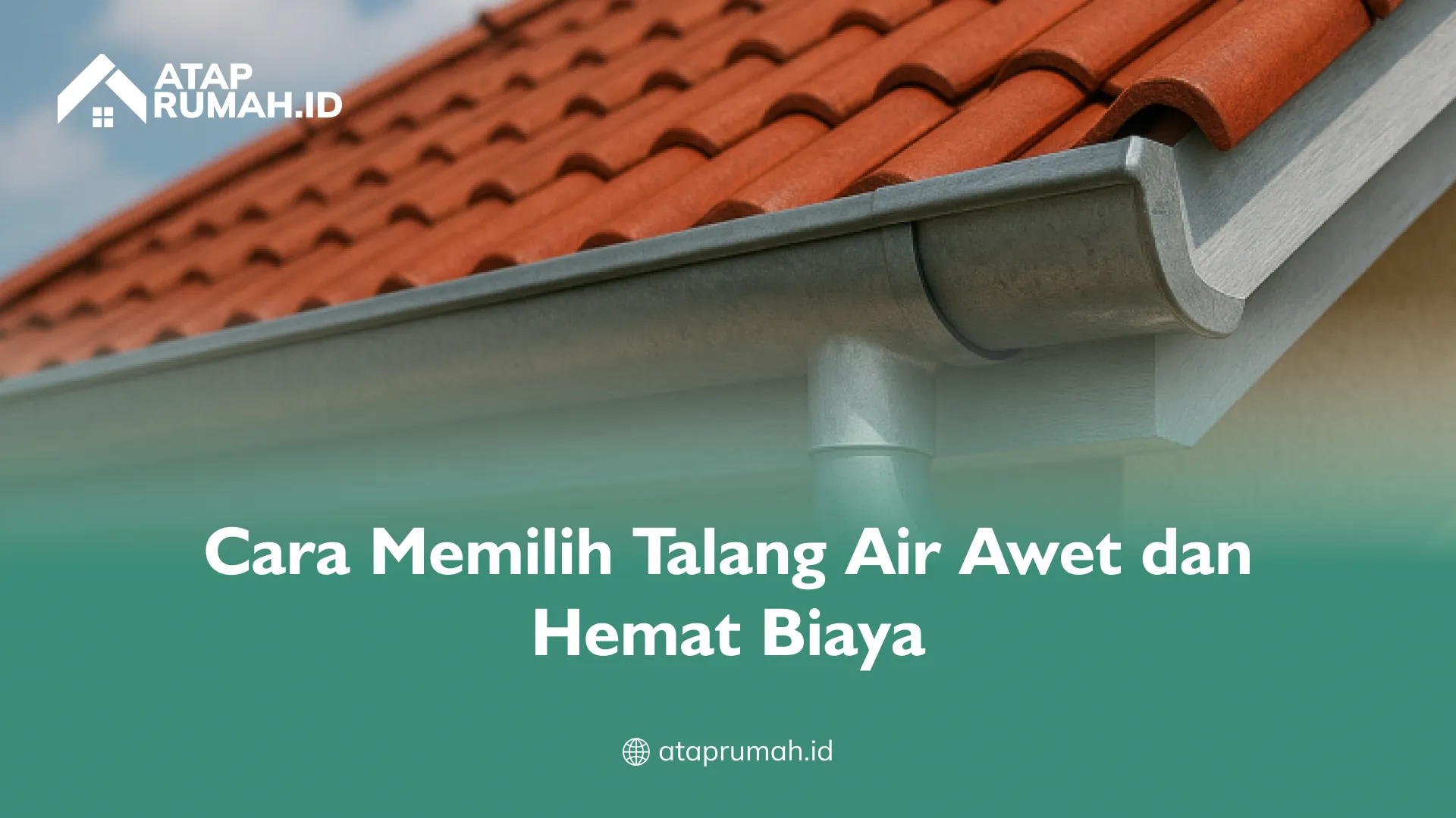 Cara Memilih Talang Air Awet dan Hemat Biaya
