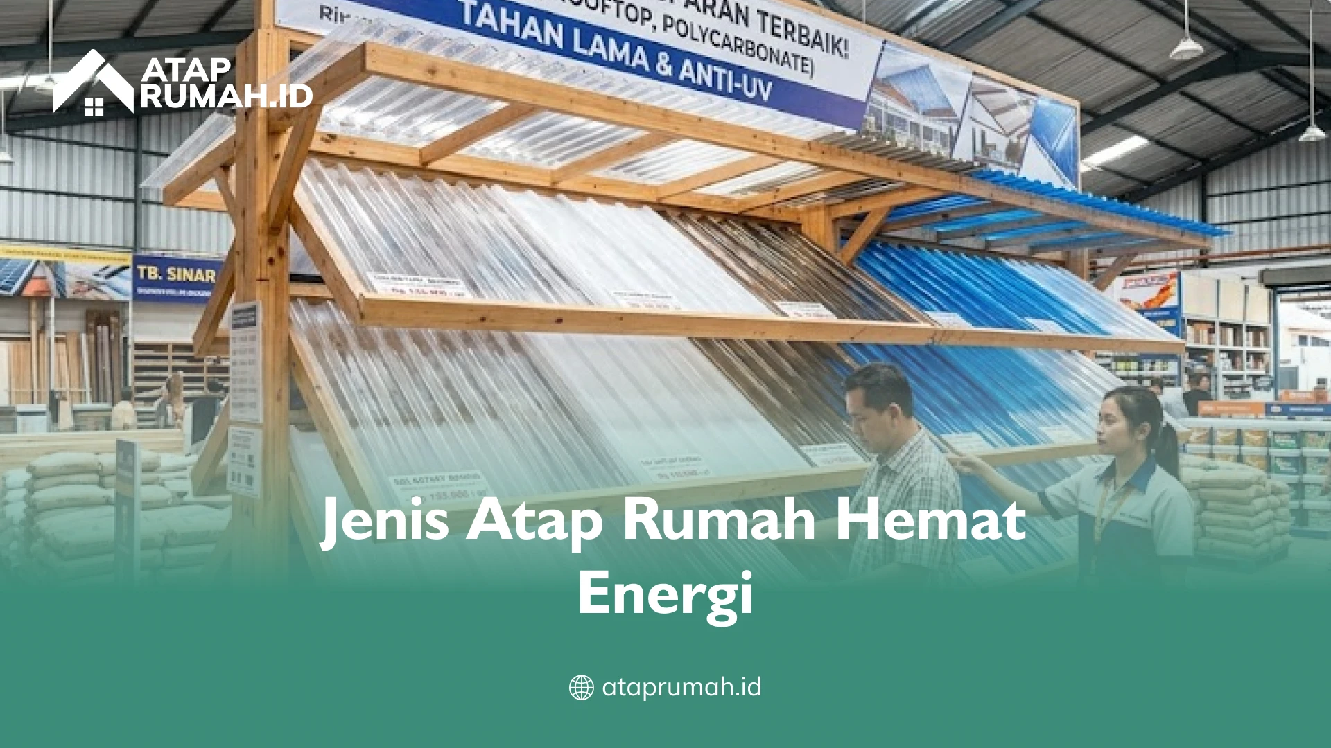 Jenis Atap Rumah Hemat Energi