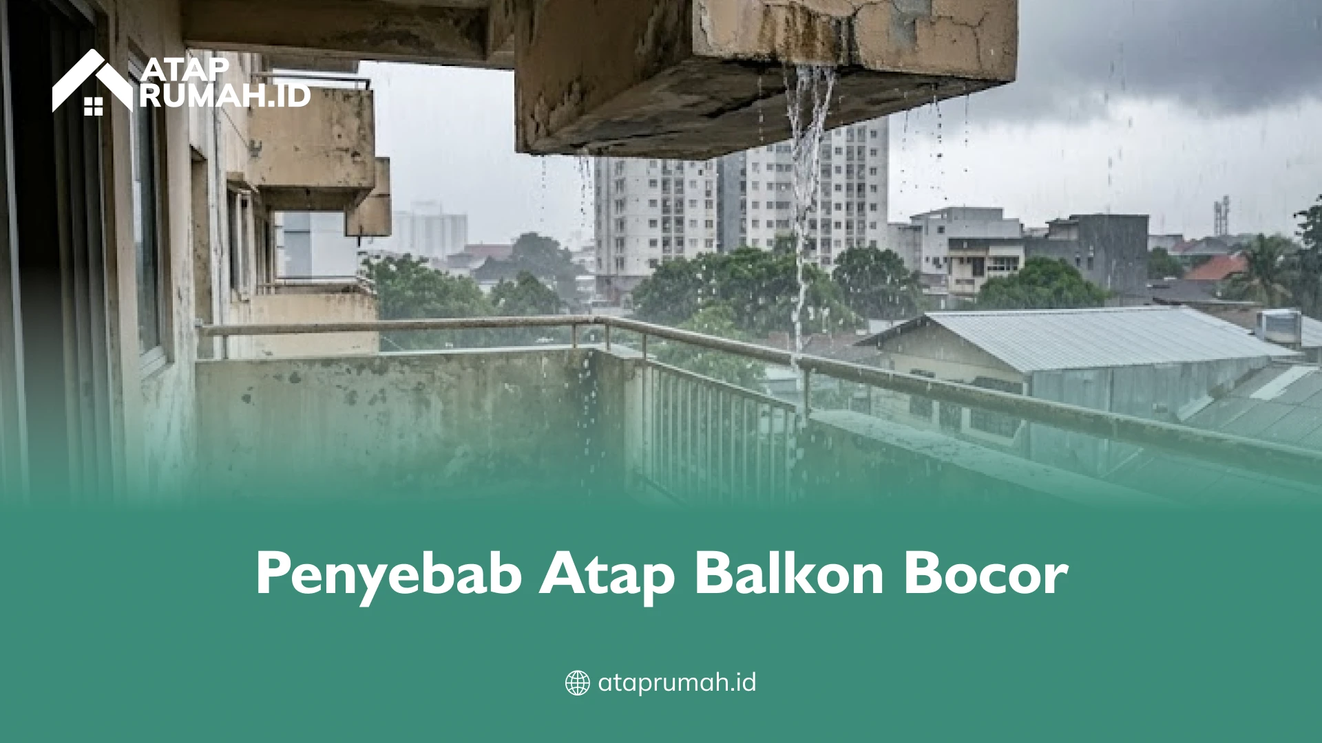 Penyebab Atap Balkon Bocor