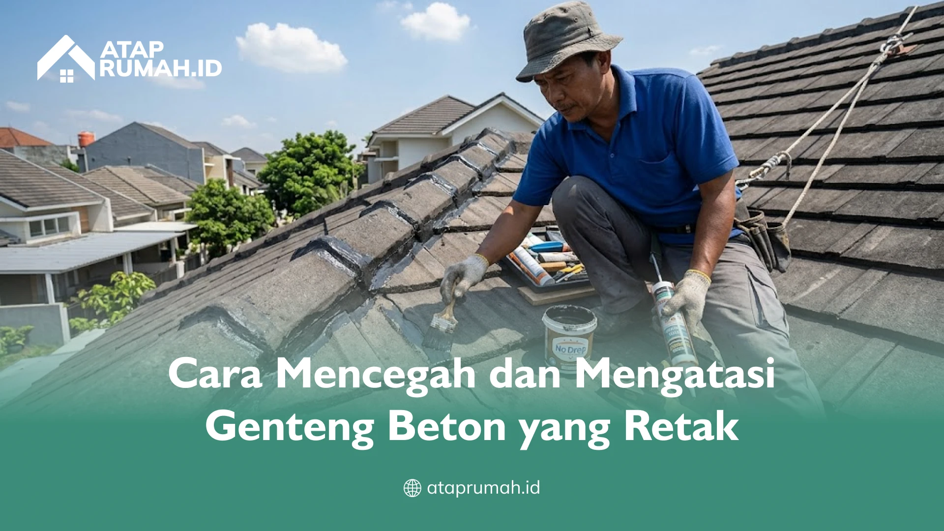 Cara Mencegah dan Mengatasi Genteng Beton yang Retak