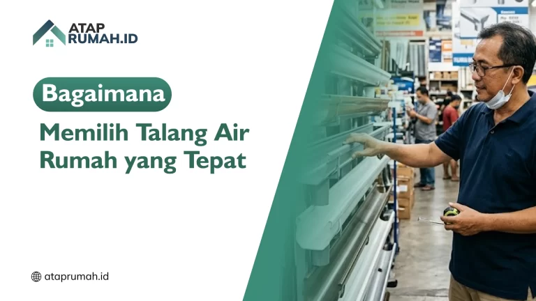 Bagaimana Memilih Talang Air Rumah yang Tepat