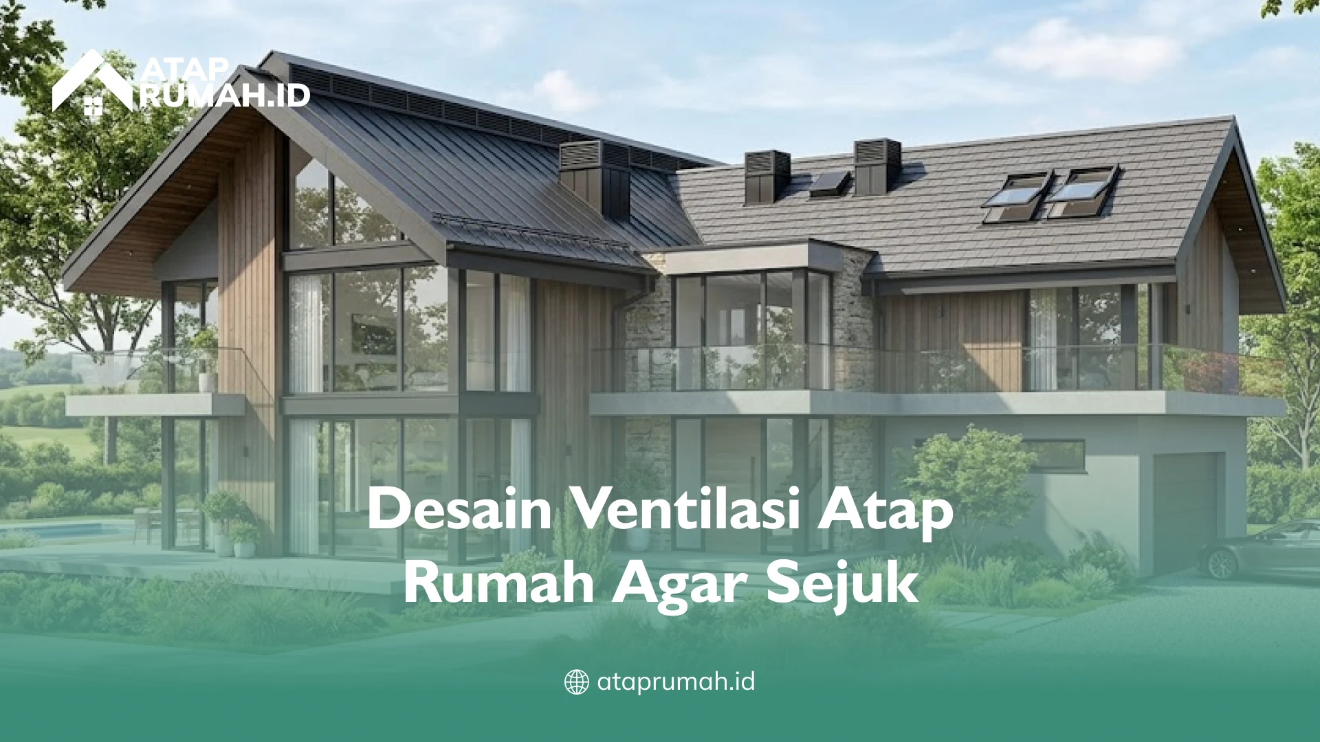 Desain Ventilasi Atap Rumah Agar Sejuk