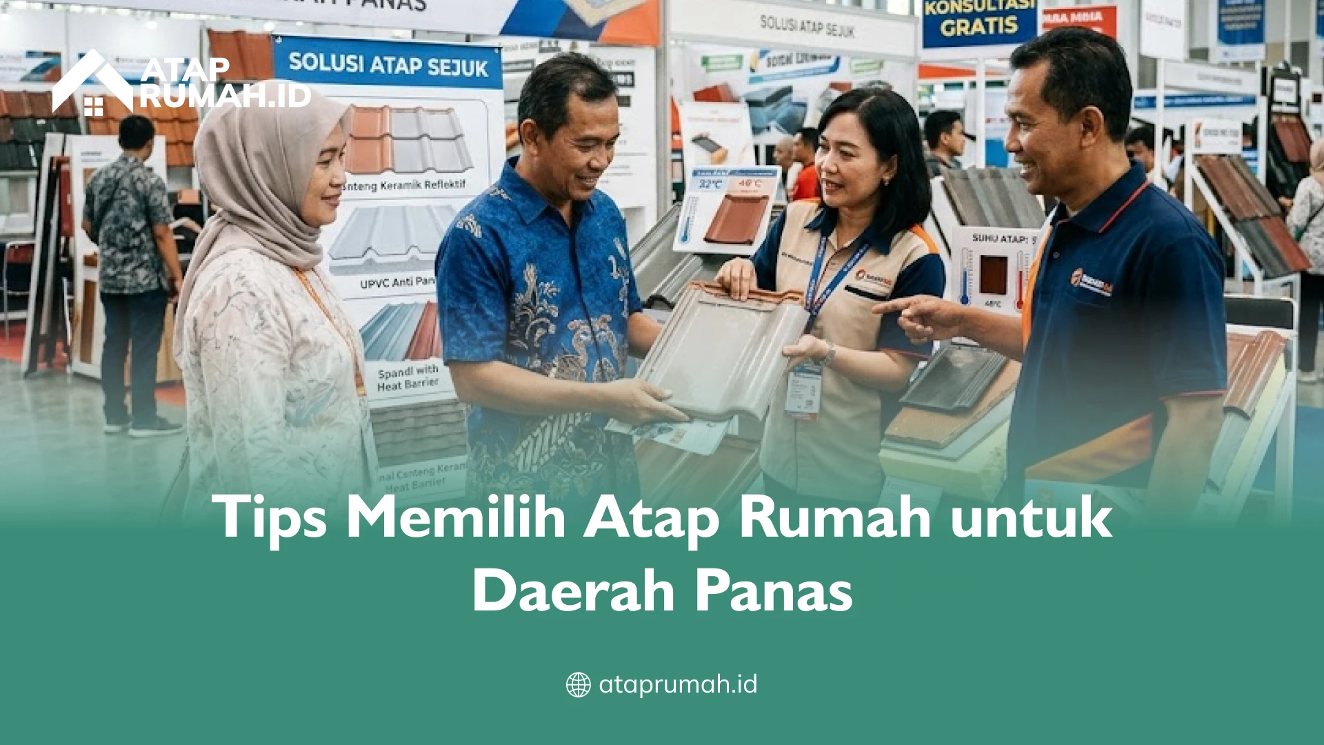 Tips Memilih Atap Rumah untuk Daerah Panas