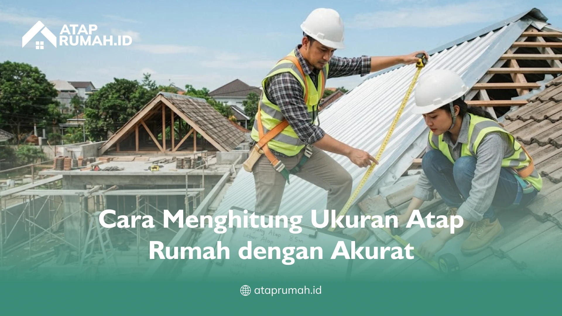 Cara Menghitung Ukuran Atap Rumah dengan Akurat