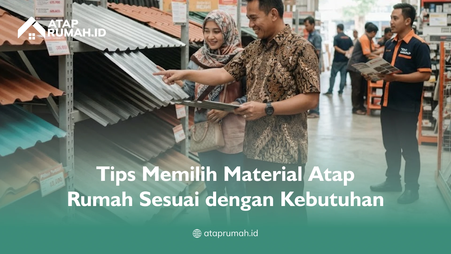 Tips Memilih Material Atap Rumah Sesuai dengan Kebutuhan