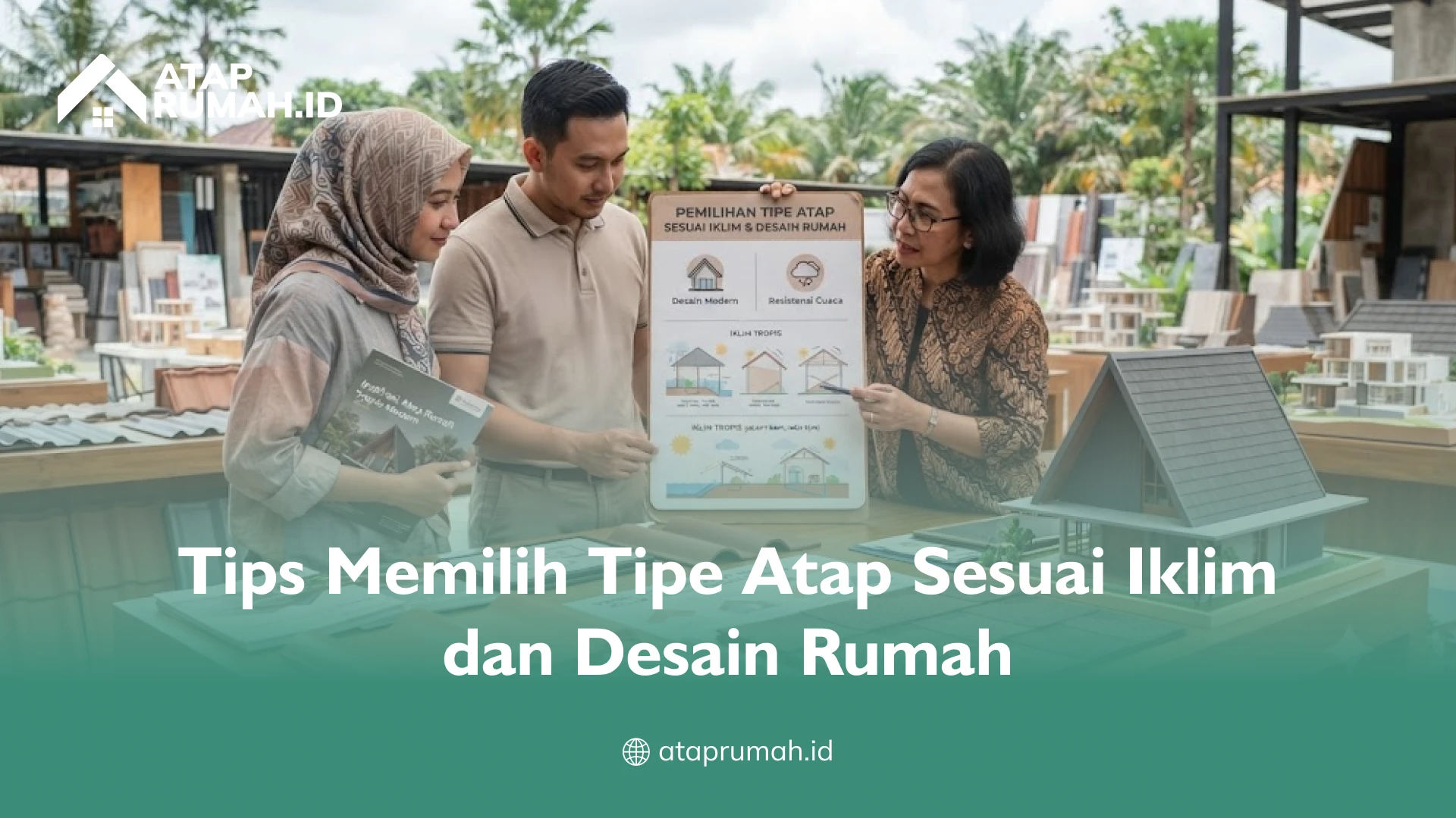 Tips Memilih Tipe Atap Sesuai Iklim dan Desain Rumah