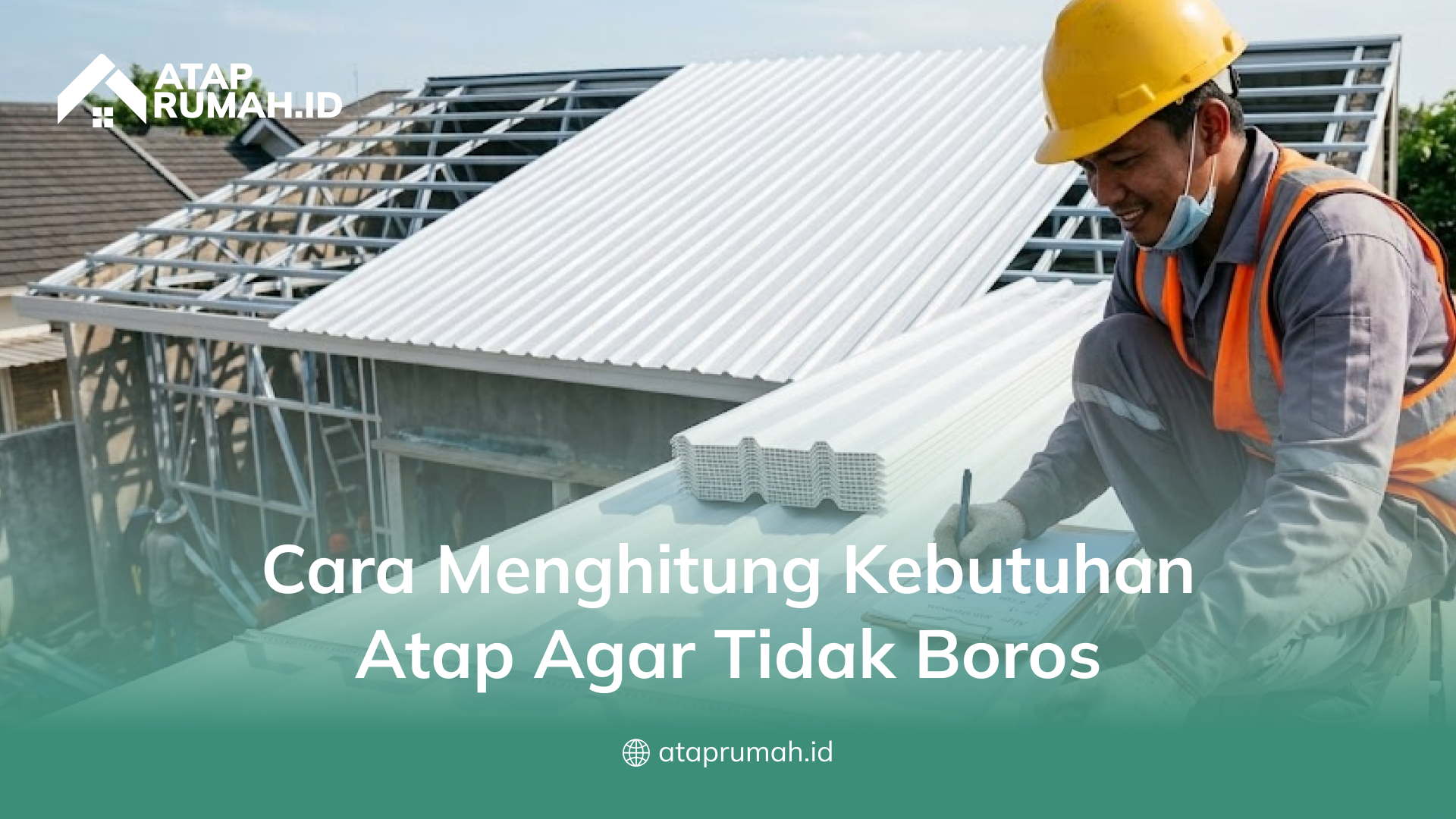 03 Cara Menghitung Kebutuhan Atap agar Tidak Boros