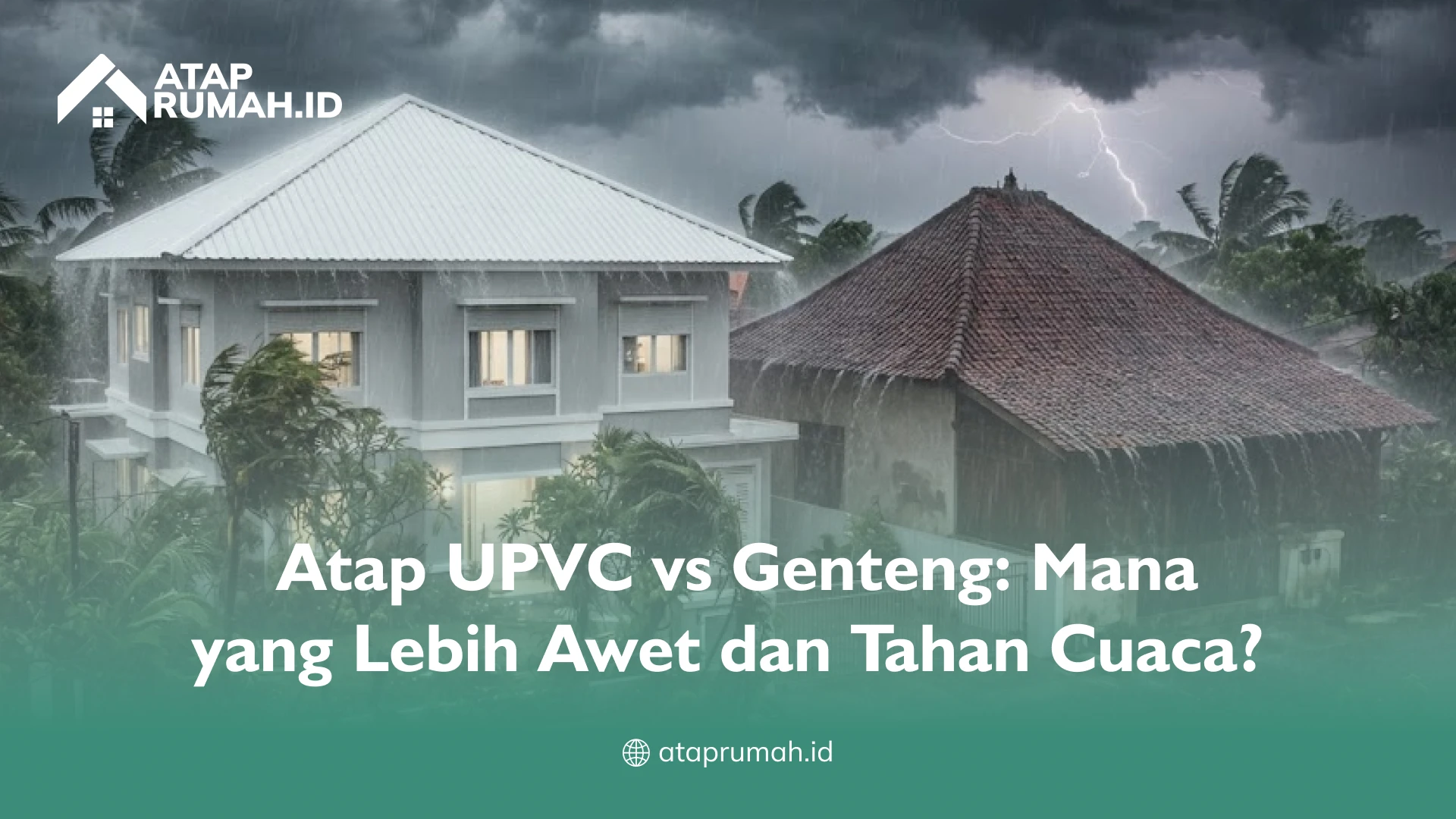 Atap UPVC vs Genteng Mana yang Lebih Awet dan Tahan Cuaca