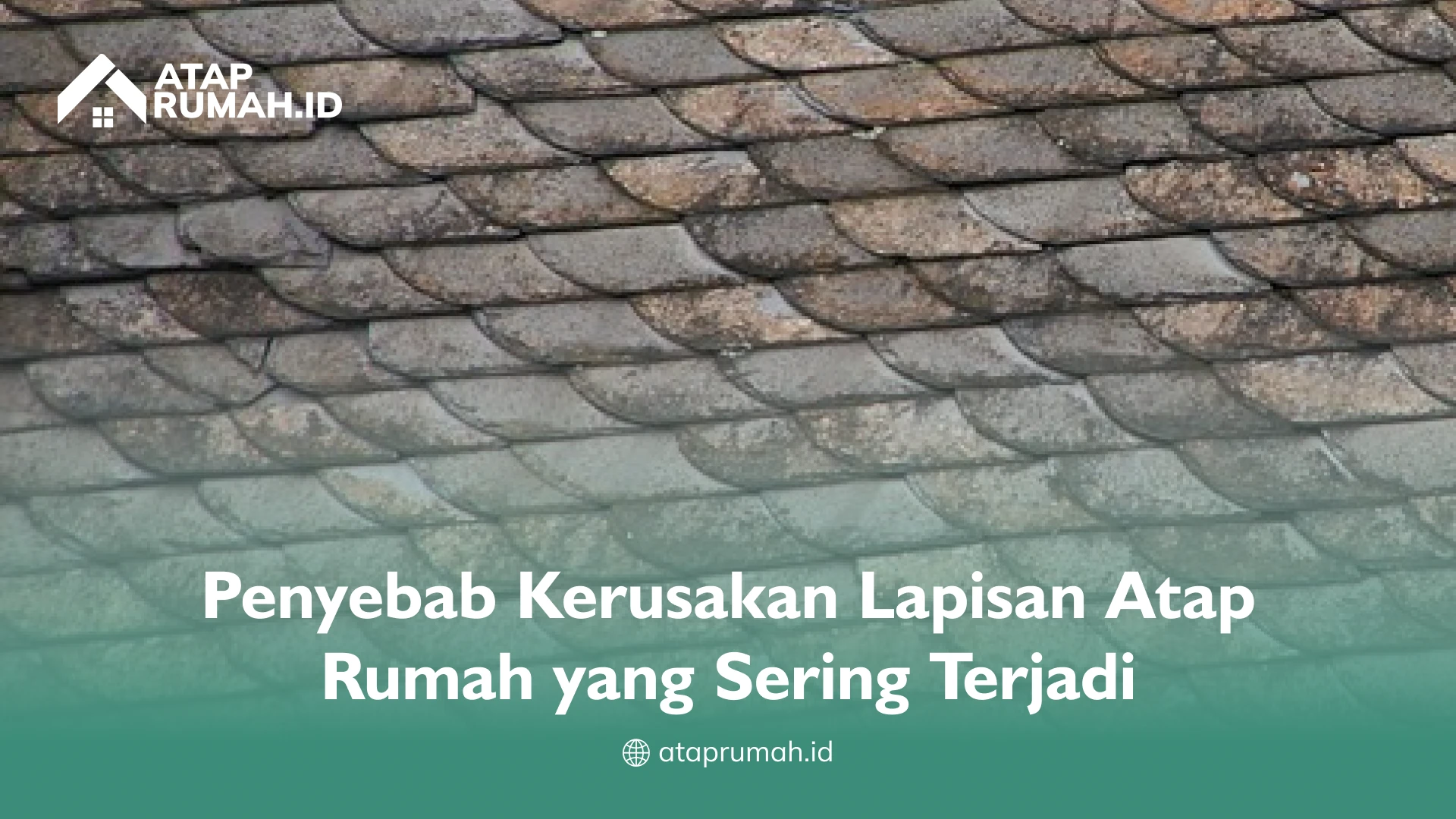Penyebab Kerusakan Lapisan Atap Rumah yang Sering Terjadi