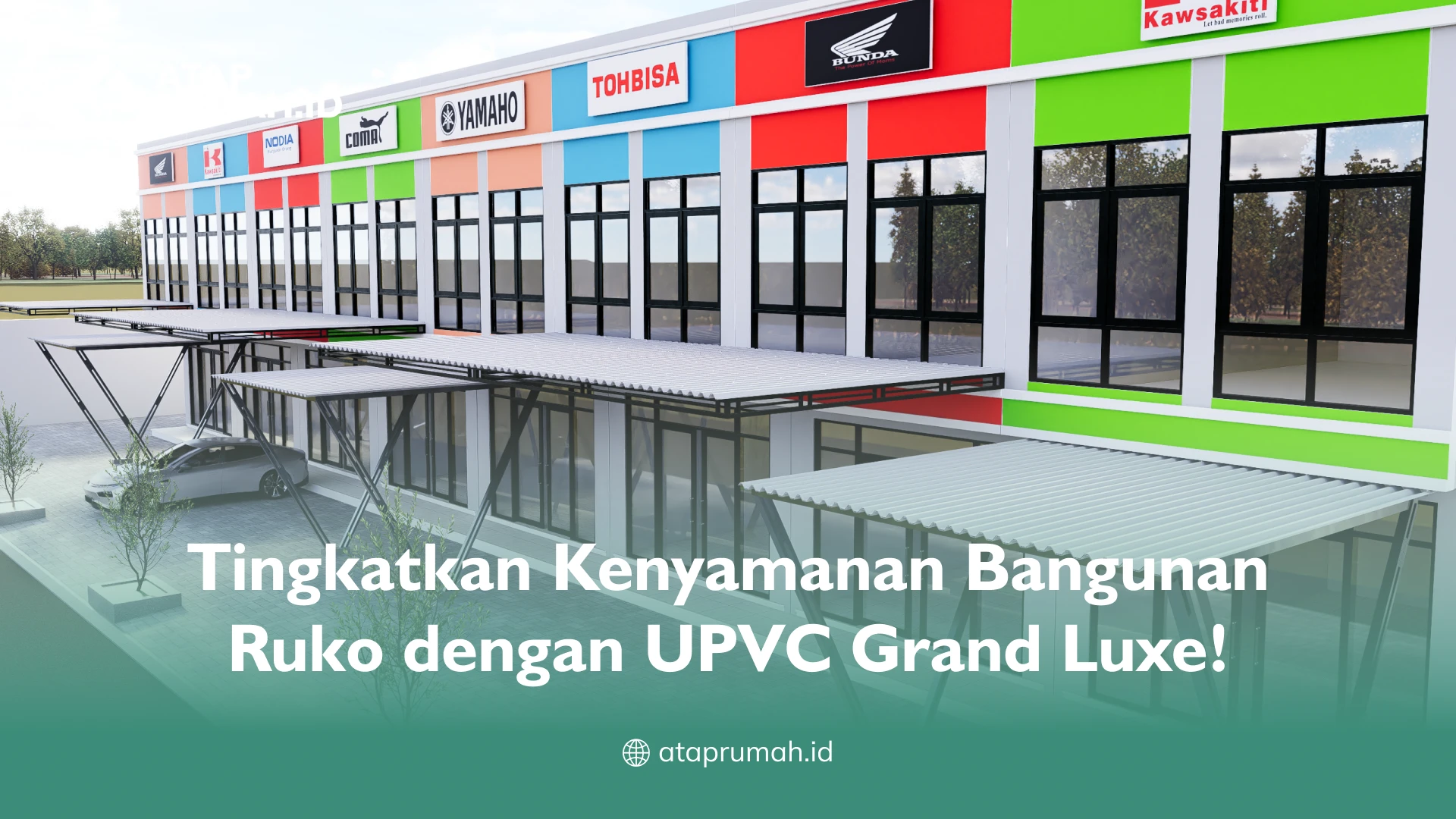Tingkatkan Kenyamanan Bangunan Ruko dengan UPVC Grand Luxe!
