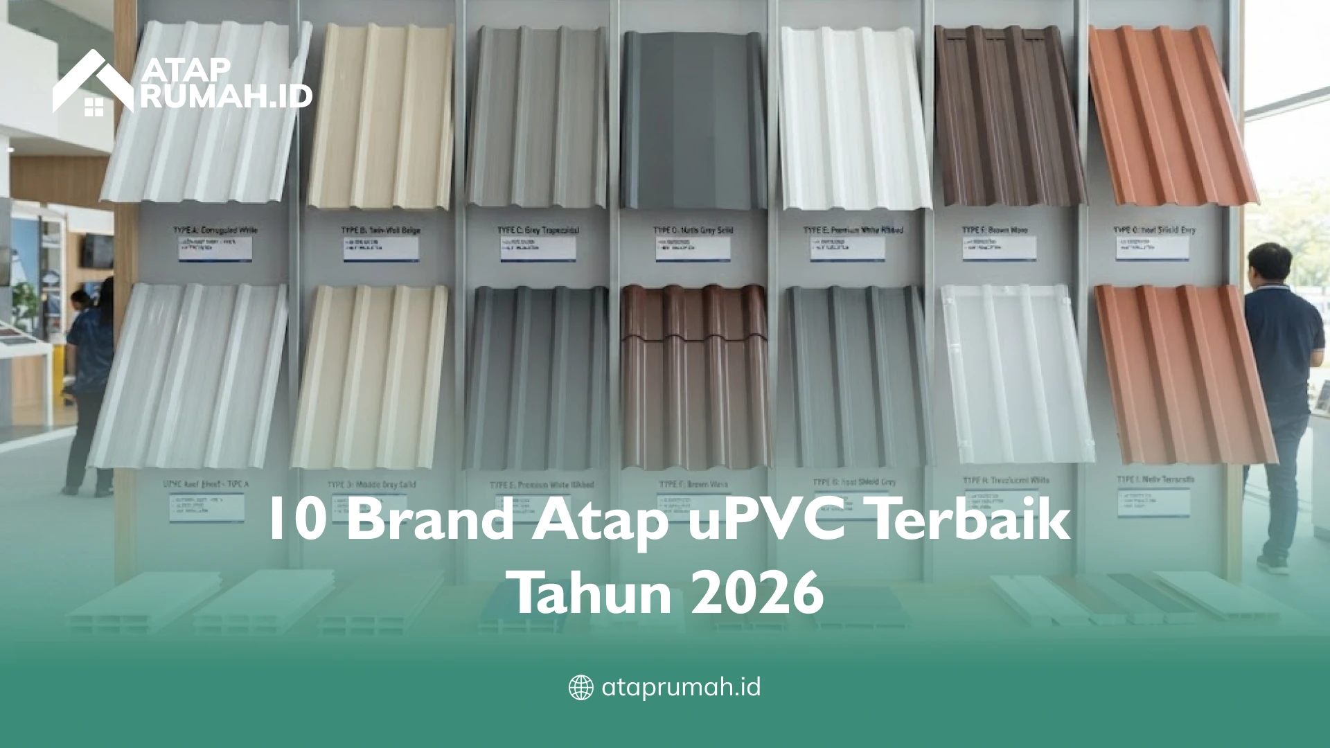 10 Brand Atap uPVC Terbaik Tahun 2026