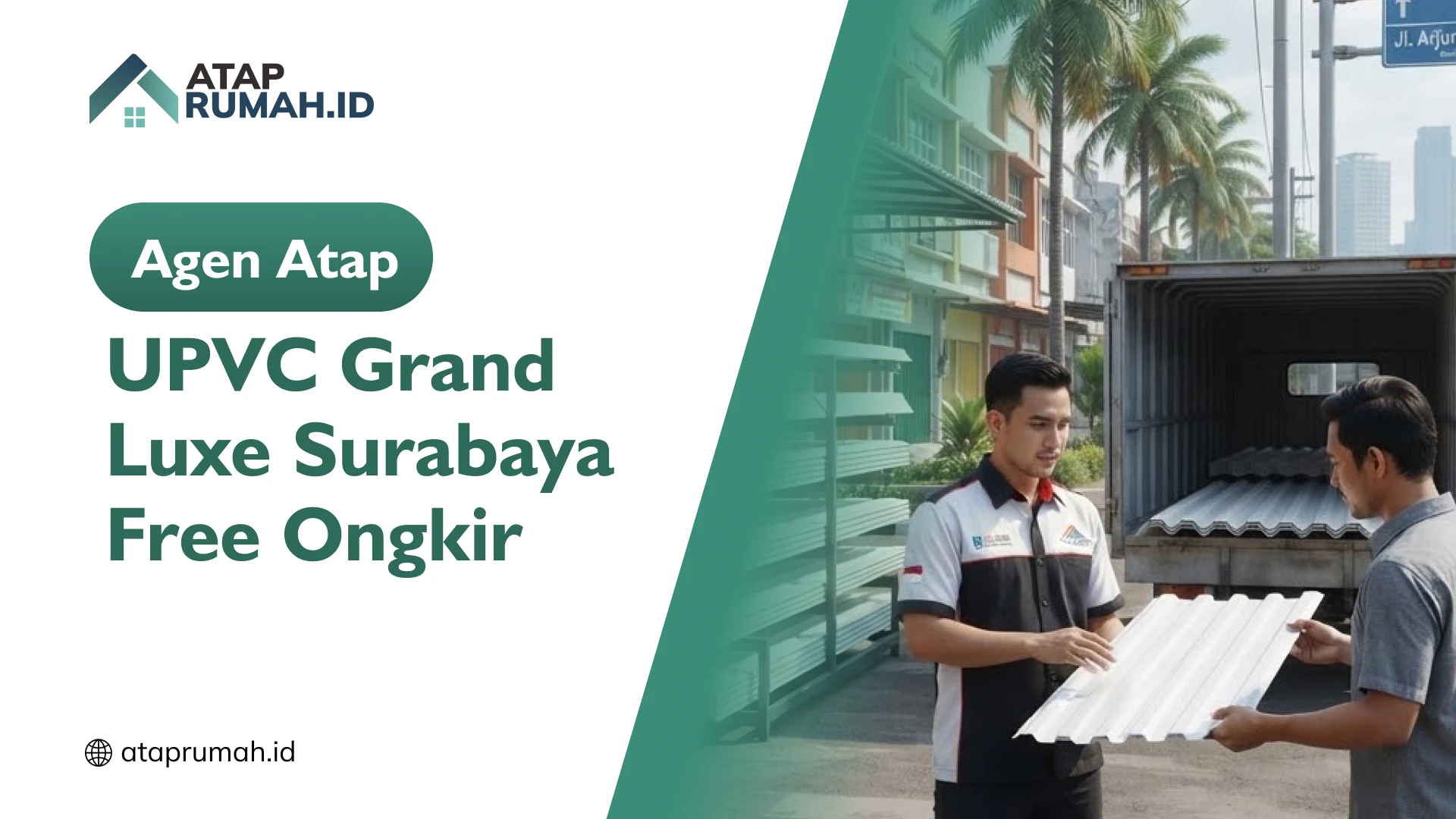 Agen Atap UPVC Grand Luxe Surabaya Free Ongkir