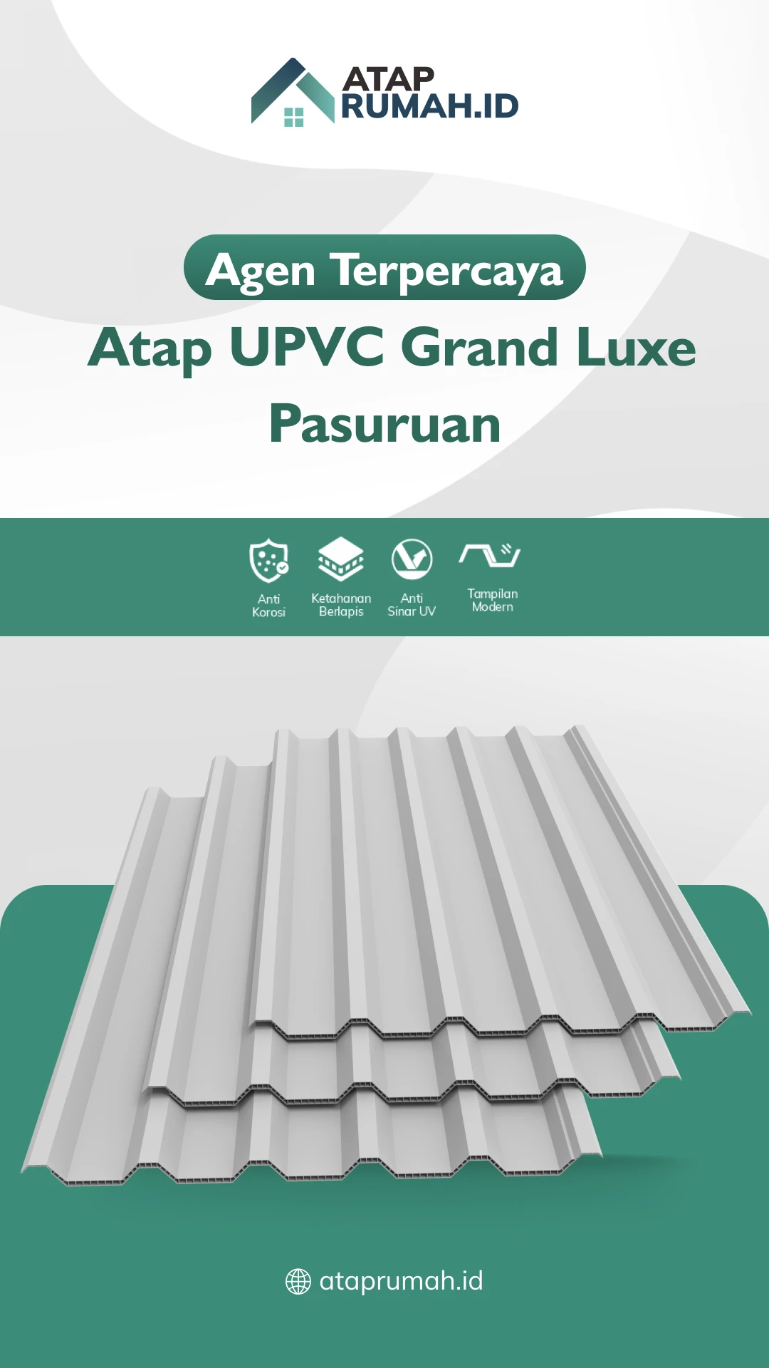 Agen Terpercaya Atap UPVC Grand Luxe Pasuruan