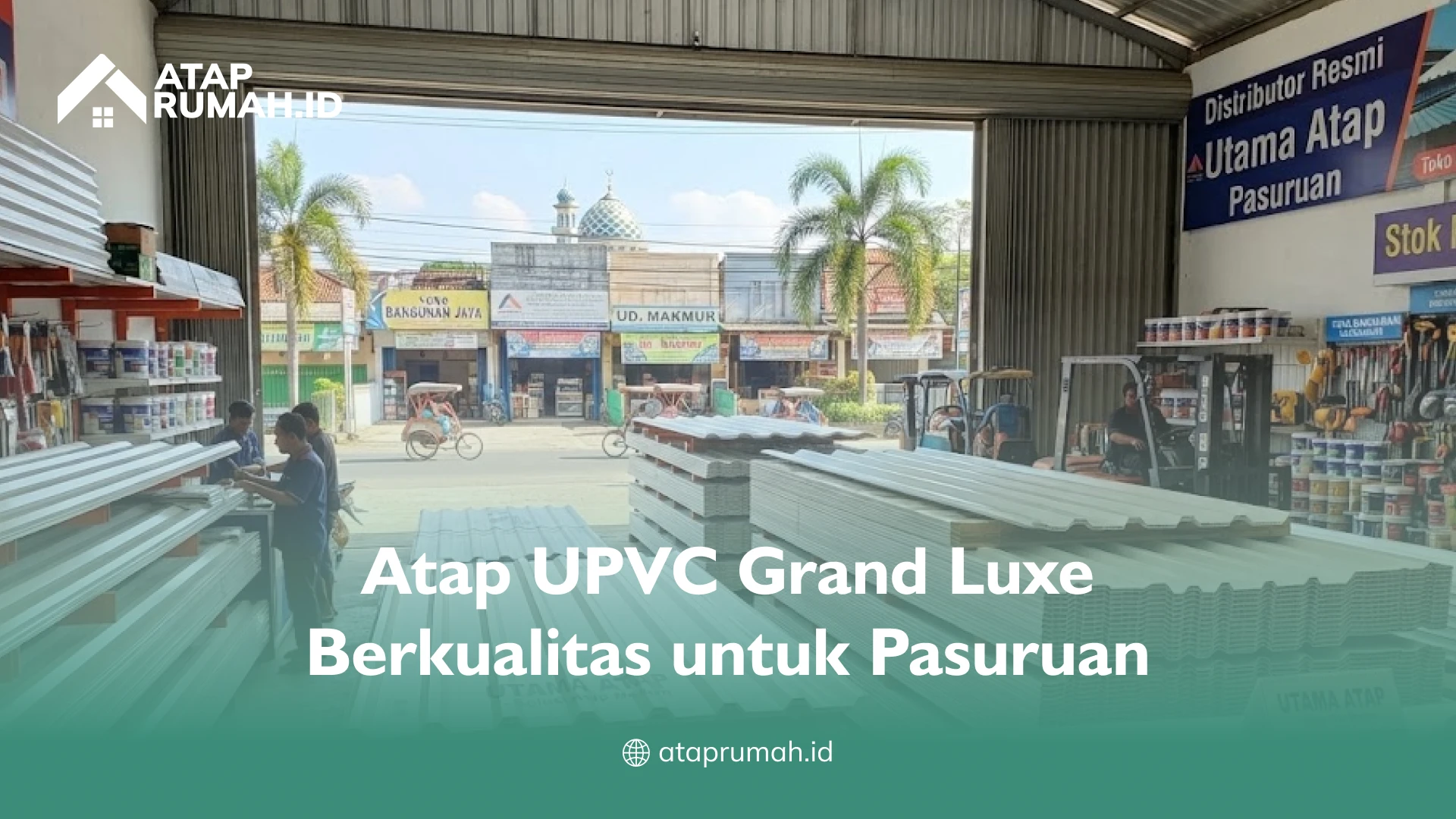 Atap UPVC Grand Luxe Berkualitas untuk Pasuruan