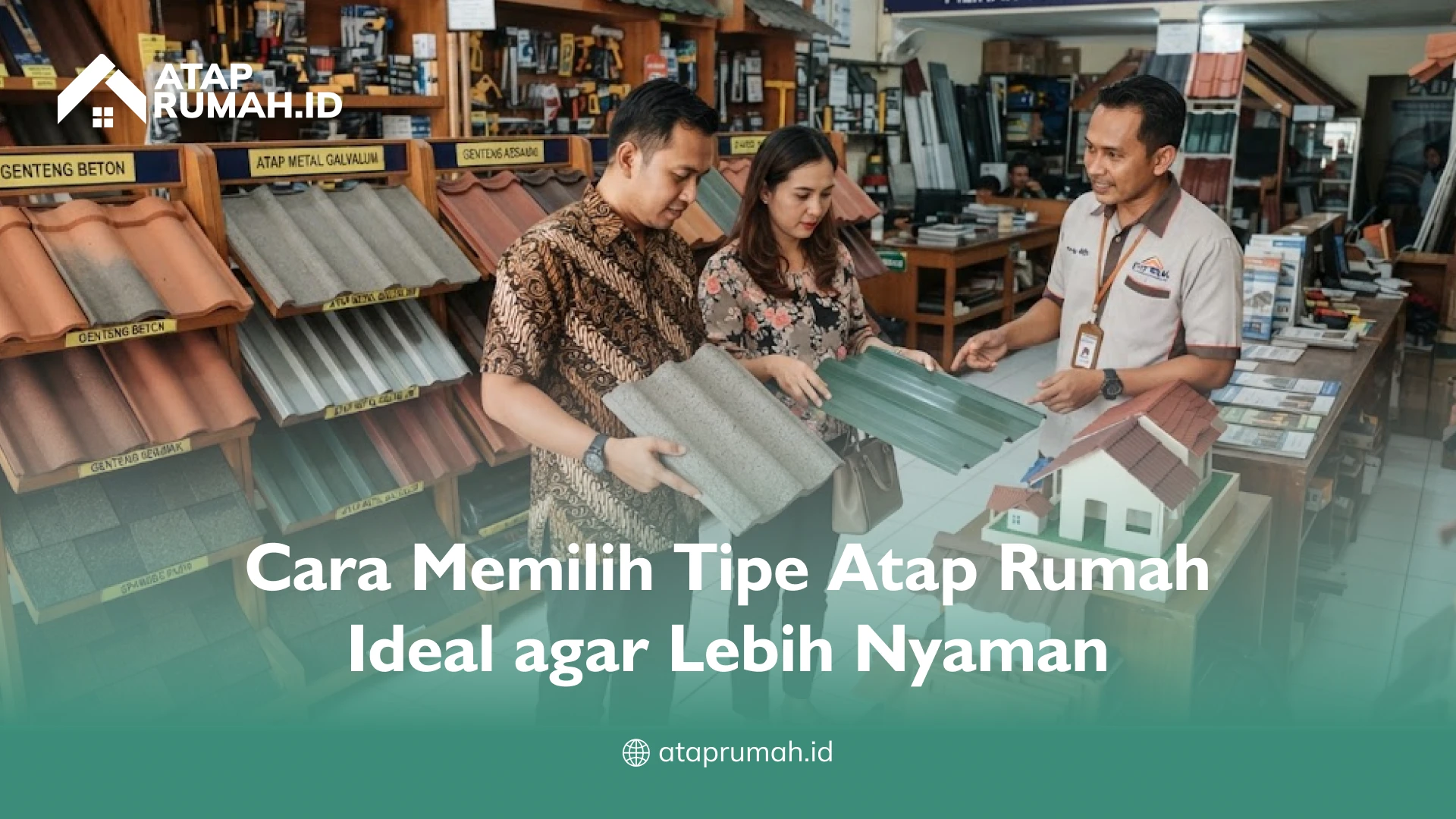 Cara Memilih Tipe Atap Rumah Ideal agar Lebih Nyaman