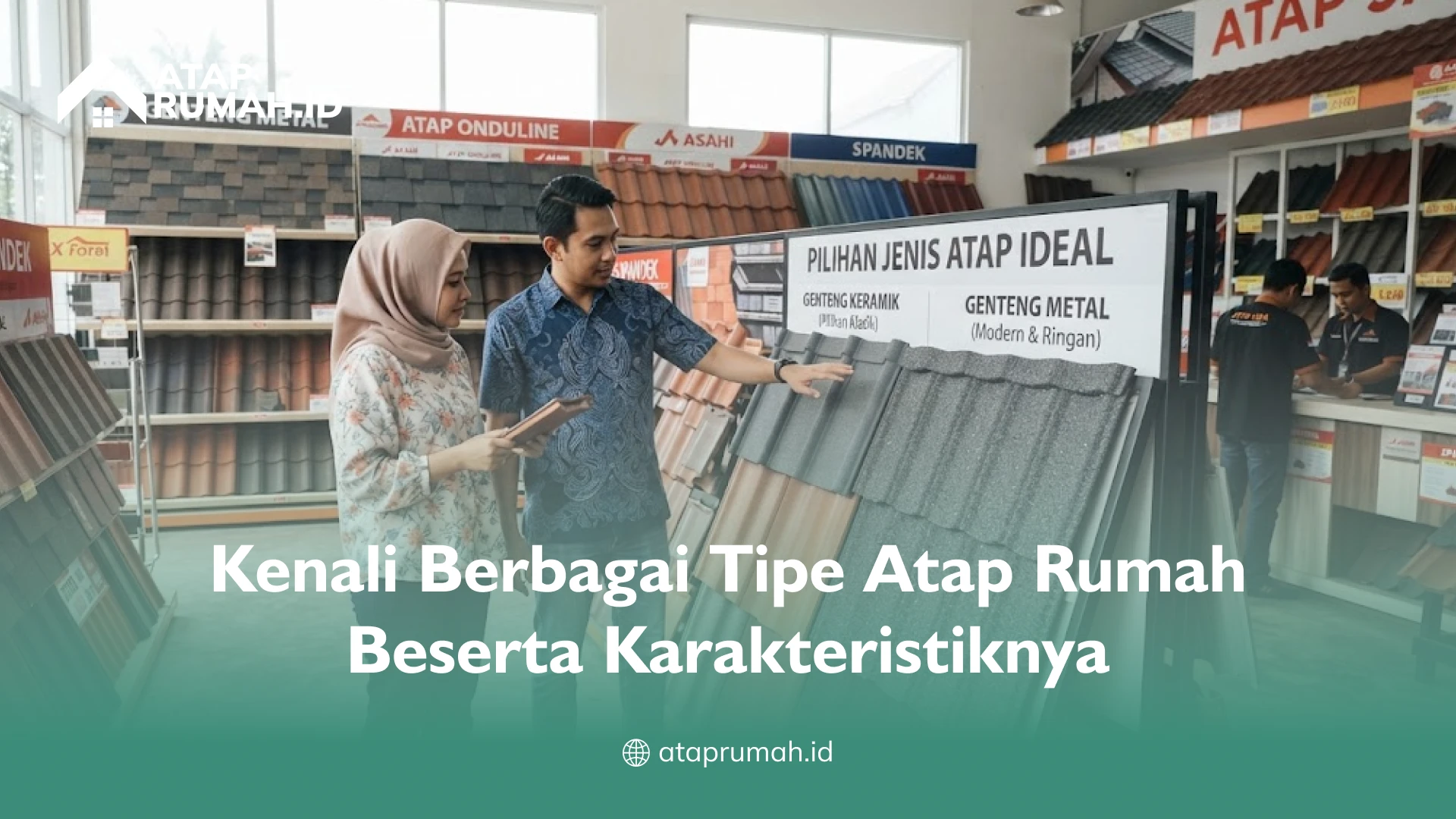 Kenali Berbagai Tipe Atap Rumah Beserta Karakteristiknya
