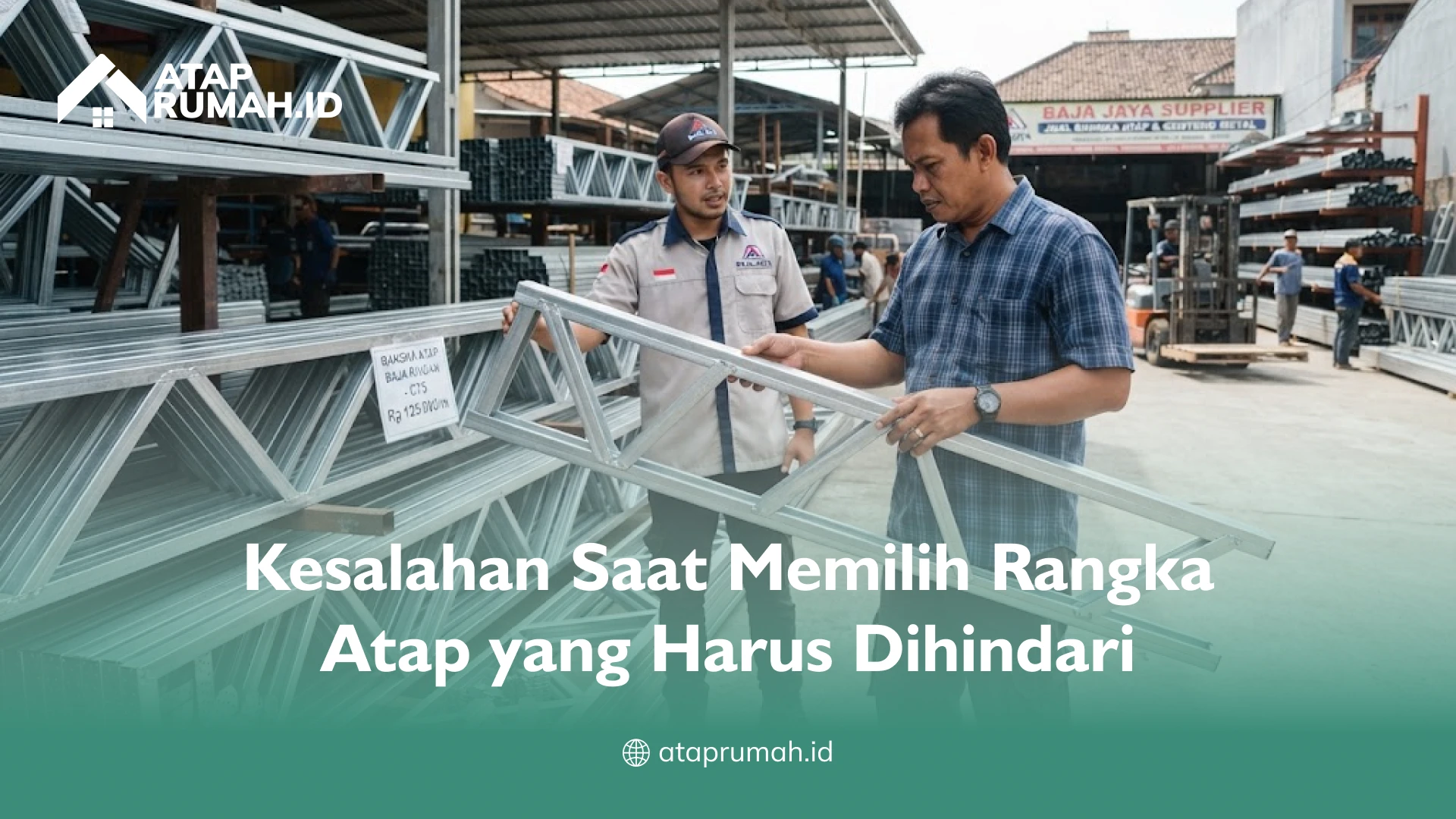 Kesalahan Saat Memilih Rangka Atap yang Harus Dihindari