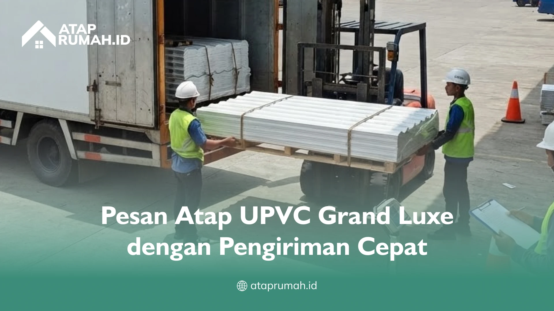 Pesan Atap UPVC Grand Luxe dengan Pengiriman Cepat