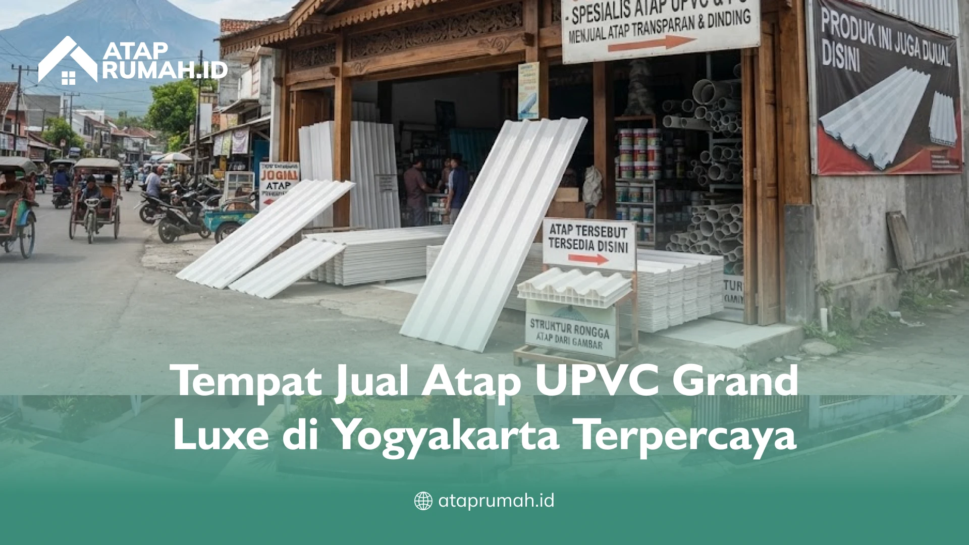 Tempat Jual Atap UPVC Grand Luxe di Yogyakarta Terpercaya