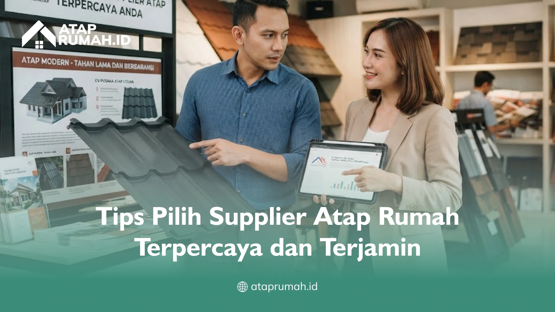 Tips Pilih Supplier Atap Rumah Terpercaya dan Terjamin