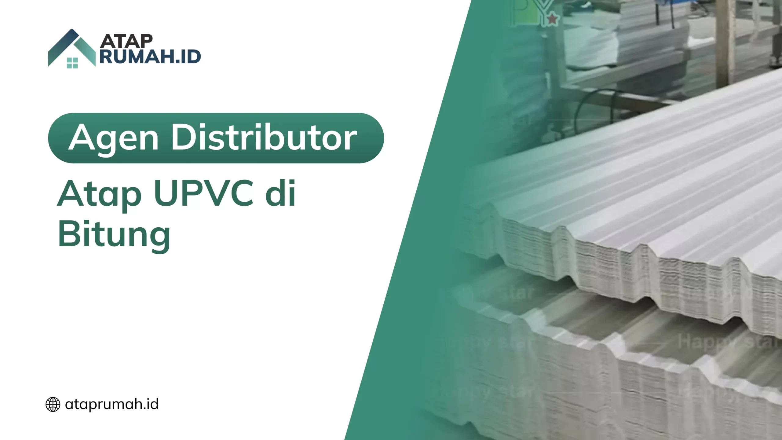 Agen Distributor Atap UPVC di Bitung