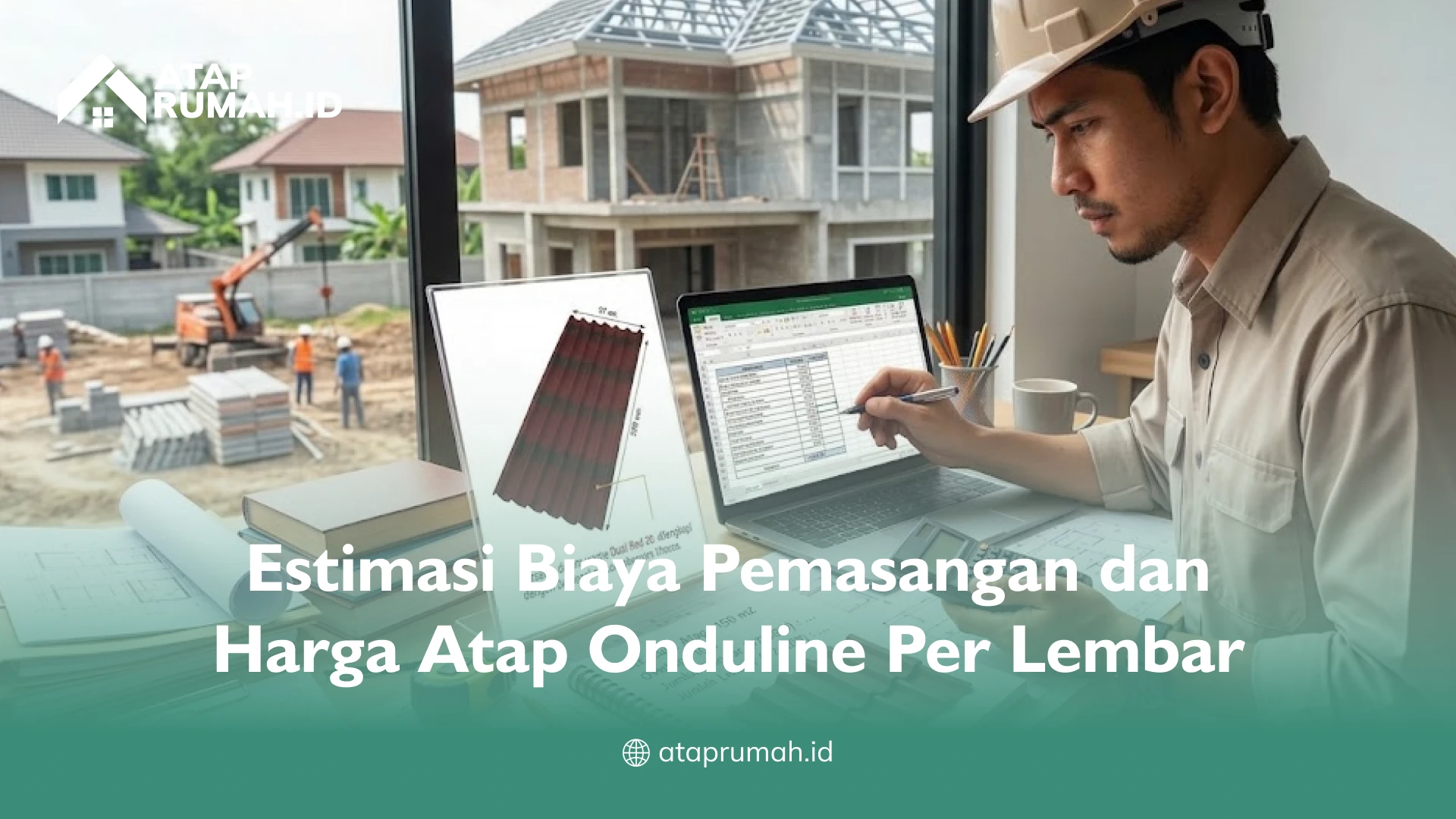 Estimasi Biaya Pemasangan dan Harga Atap Onduline Per Lembar